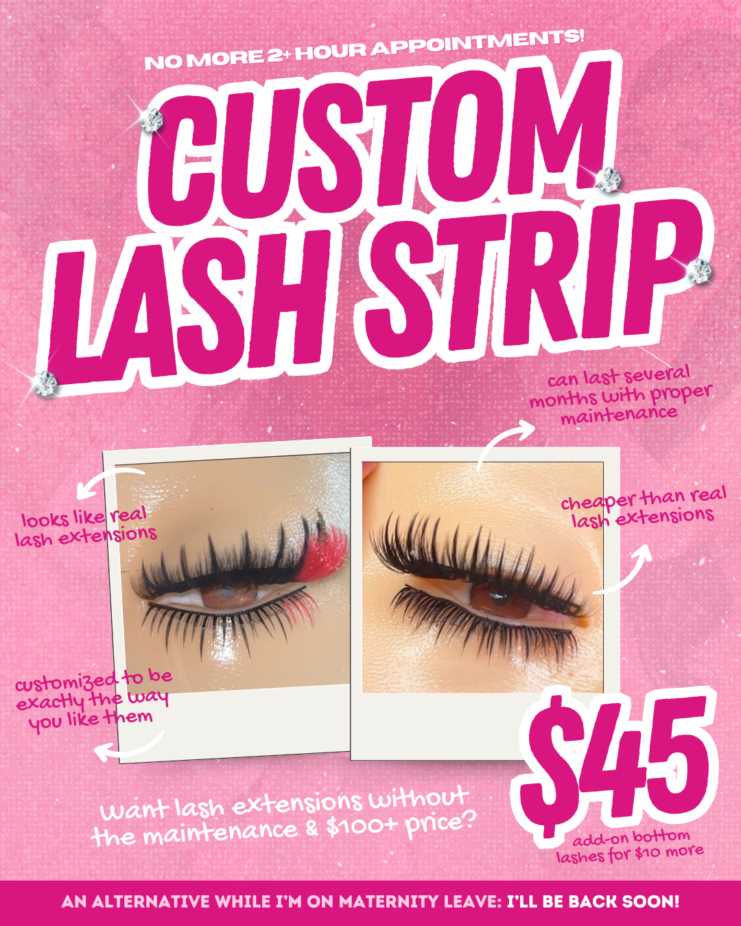 Custom Lash Strips